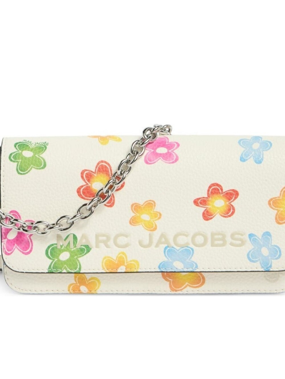 Marc Jacobs Floral Leather Crossbody Mini Bag.